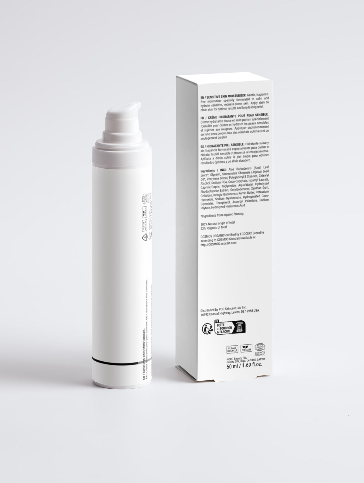 Aloe & Jojoba Sensitive Skin Moisturizer