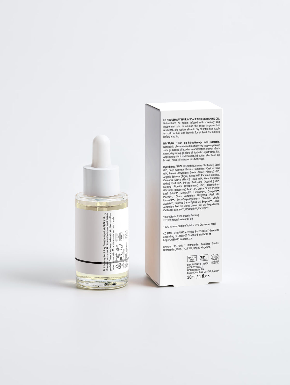 Rosemary Hair & Scalp Strengthening Oil