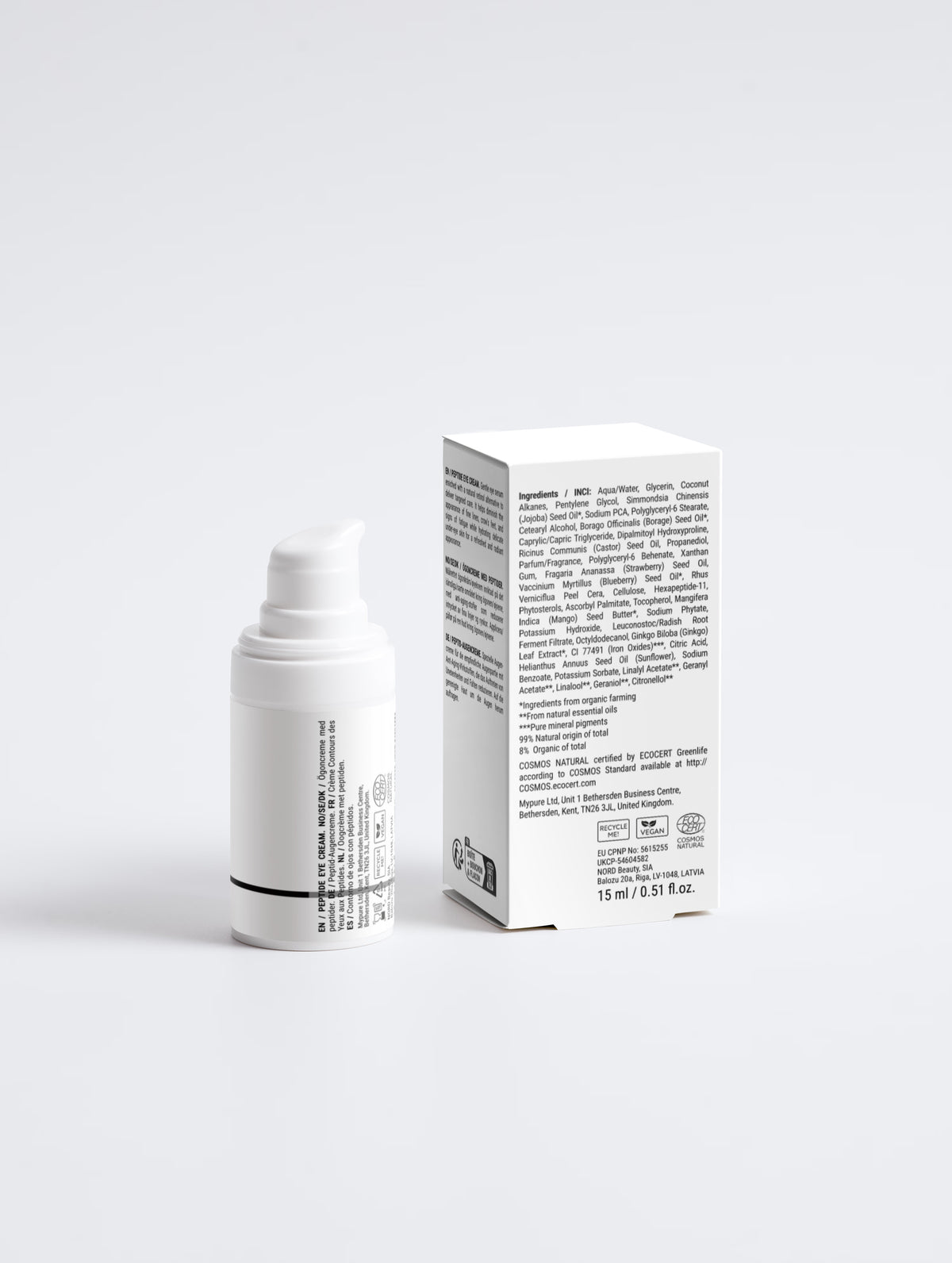 Certified Natural Age-Defying Eye Cream