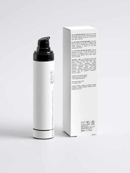 Oil-Free Zinc Face Gel For Men