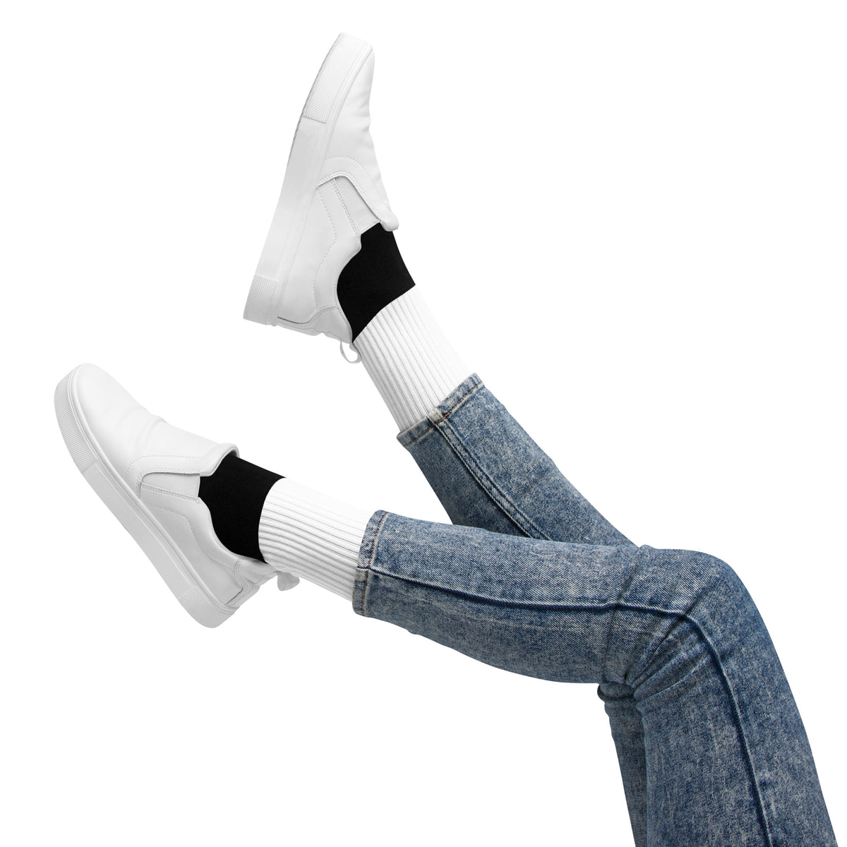 Black-Bottomed Socks
