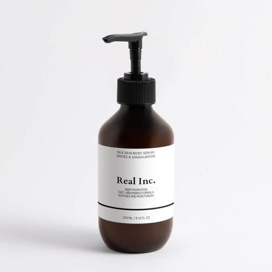 Silk Skin Body Serum, Spices & Sandalwood