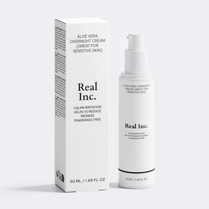 Aloe Vera Overnight Cream (Great For Sensitive Skin)