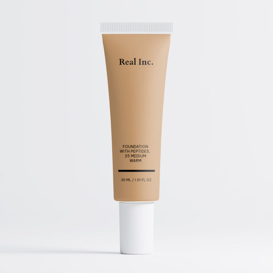 25 Medium Warm Shade Peptide Foundation