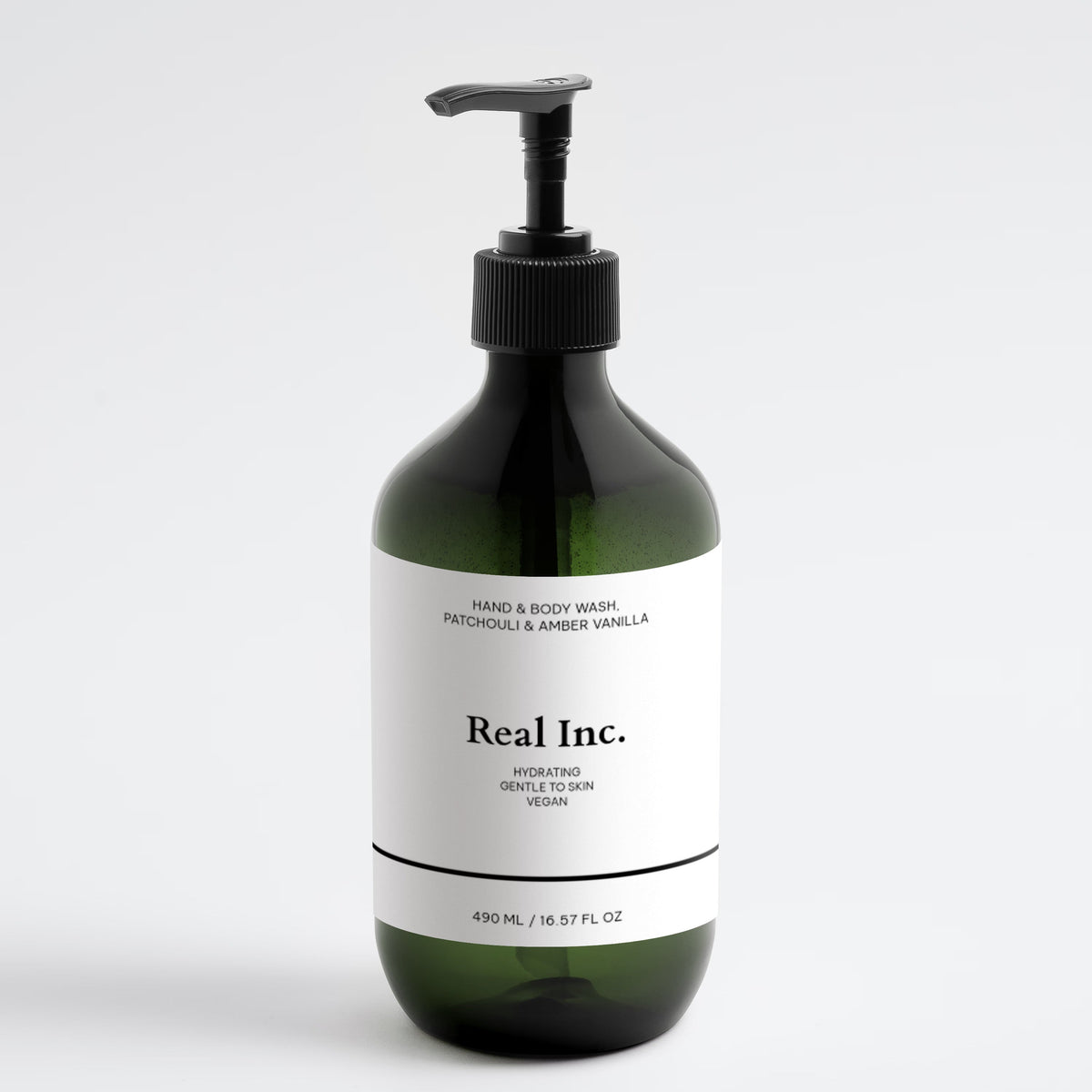 Hand & Body Wash, Patchouli & Amber Vanilla