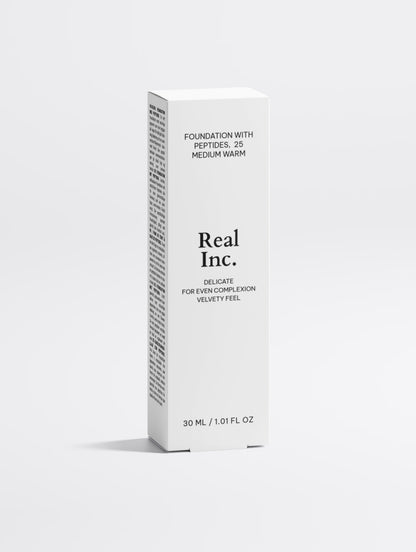 25 Medium Warm Shade Peptide Foundation