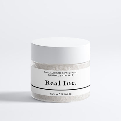 Sandalwood & Patchouli Mineral Bath Salt